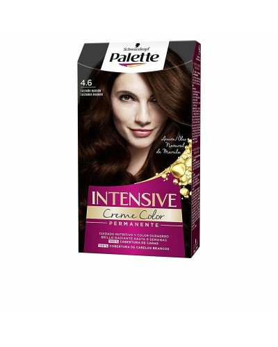 Palette Schwarzkopf Coloration Permanente Châtain N4.6 - Couverture Parfaite

