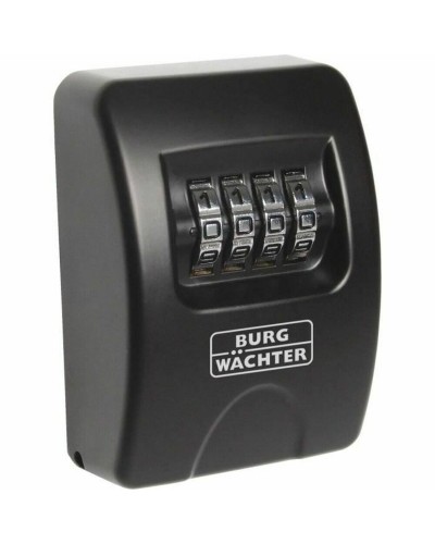 Tallelokero Burg-Wachter KeySafe 10 Avaimet Musta Sinkki 13 x 4 x 18 cm