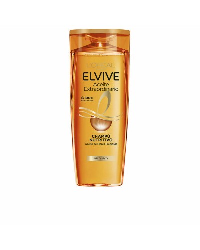 Droge Shampoo L'Oreal Make Up Elvive Aceite Extraordinario Haarolie 370 ml