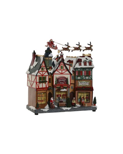 Décoration de Noël Musicale ESPRIT Multicolore, 34 x 15 x 32 cm
