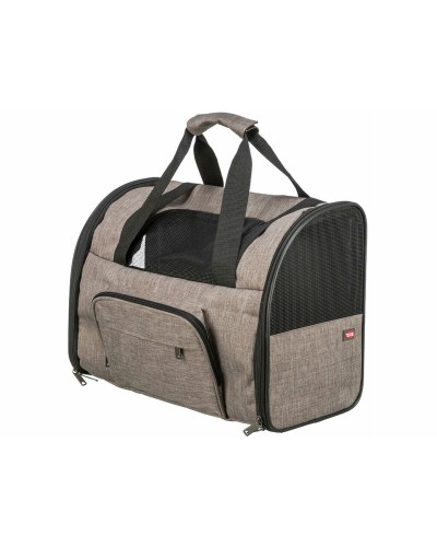 Sac en bandoulière pour animaux de compagnie Trixie Marron Beige 41 × 30 × 21 cm