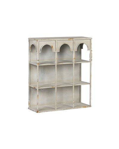 Scaffale Metallo Esprit Bianco 60x20x70 cm, Arredamento Moderno