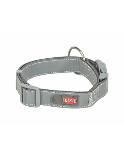 Hondenhalsband Trixie Premium Reflect Grafiet XS/S