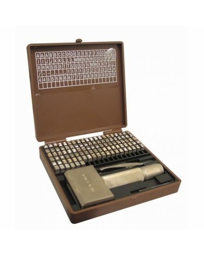 Gioco dell'alfabeto (segnalibri fai-da-te) Gravurem Eurotype Set 3 mm