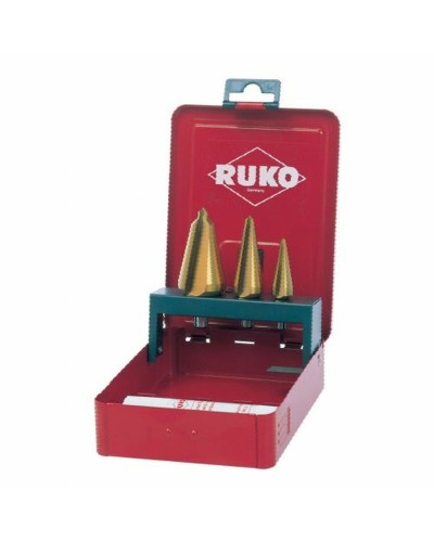 Spool set RUKO High speed steel (HSS) Conical drill bit 3 Pieces