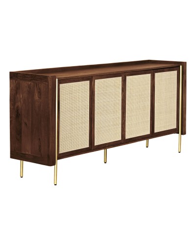 Sideboard Home ESPRIT Fibre Mango wood 180 x 40 x 80 cm