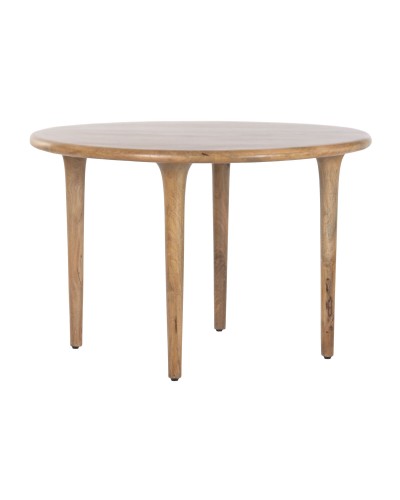 Eettafel Home ESPRIT Mangohout 115 x 115 x 76 cm