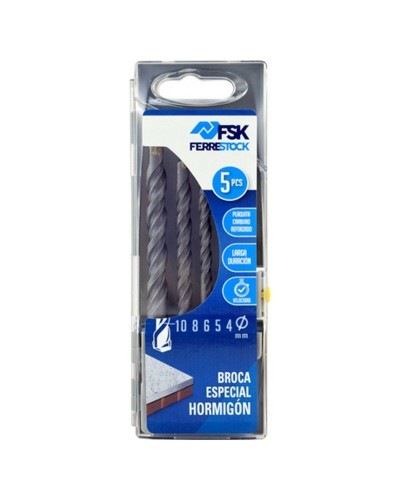 Spool set Ferrestock 4, 5, 6, 8, 10 mm Universal Cement