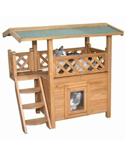 Caseta Kerbl Marrón Verde 77 x 50 x 73 cm