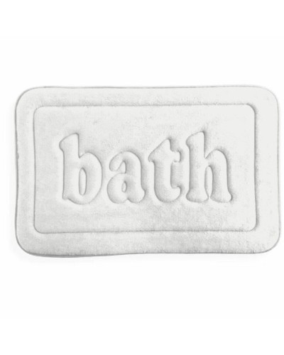 Rutschfester Badvorleger TODAY Bath PVC 40 x 60 cm Weiß