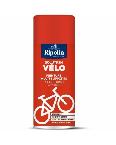 Peinture d'Apprêt Ripolin Rouge Mat 500 ml