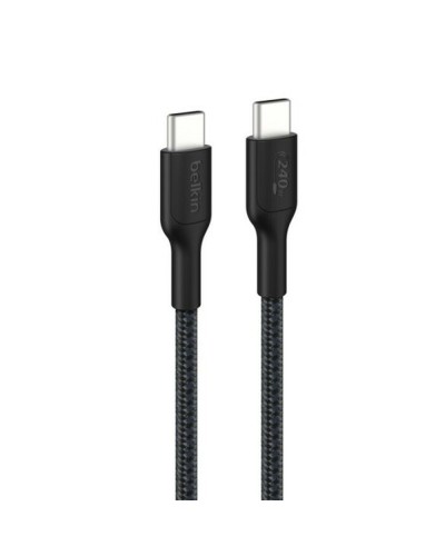 Kabel USB naar Lightning Belkin CAB025HQ2MBK Zwart 2 m