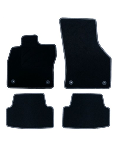 Auto vloermat OCC Motorsport OCCVW0022GD Donker grijs Grijs