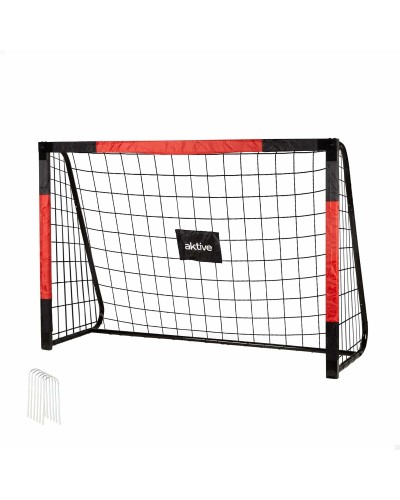 Fussballtor Aktive 180 X 12 X 60 CM Schwarz Rot