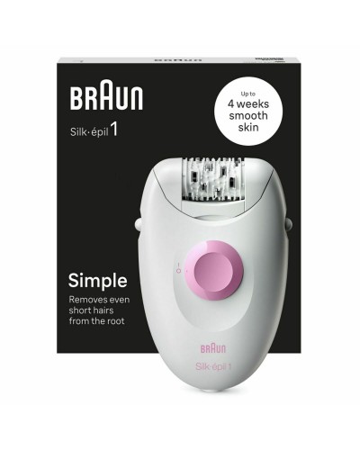 Elektrischer Epilierer mit Lichtimpulsen Braun