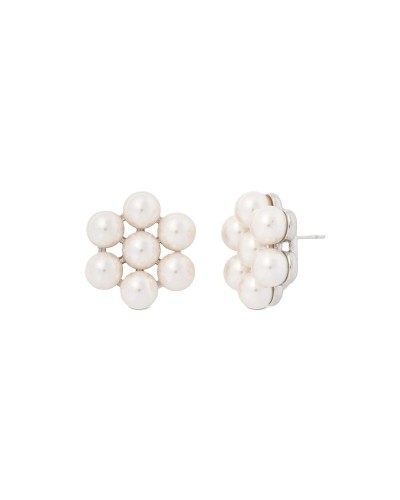 Ladies' Earrings Majorica 17615.01.2.E00.906.1 White