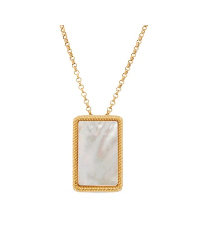 Ladies' Pendant Majorica 17789.00.1.N42.530.1 Golden White