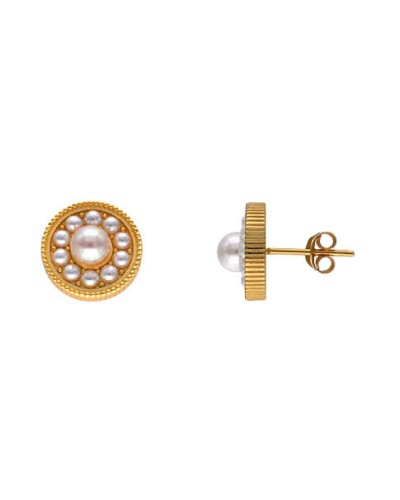 Boucles d´oreilles Majorica 17732.01.1.E00.906.1 Doré