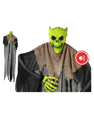 Halloween-koristeet Luuranko 213 cm Vihreä