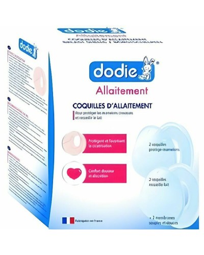 Dischetti Protettivi per Allattamento Dodie 4 Pezzi
