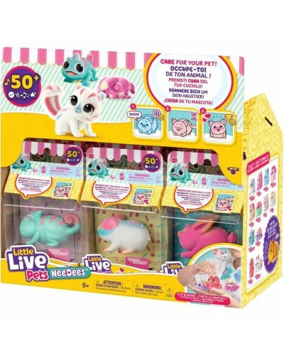 Plüschtier Little Live Pets Weiß Jaune Kunststoff