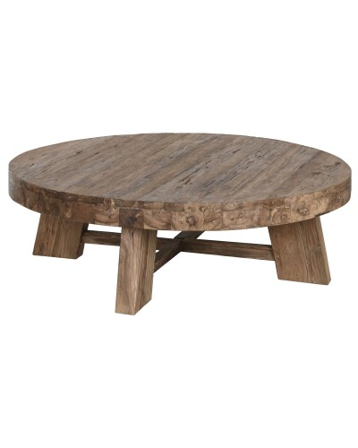 ESPRIT Couchtisch Quadratisch 140x140x45cm, Elegant und Modern für Wohnzimmer
