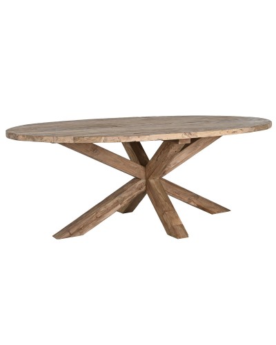 Eettafel Home ESPRIT Teakhout 220 X 120 X 78 cm