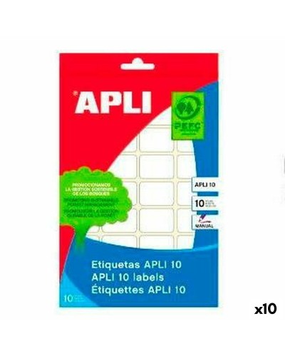 Schlagwörter Apli Weiß Papier 10 Blatt 20 x 50 mm (10 Stück)