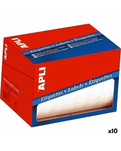 Etichette adesive Apli Bianco 22 x 32 mm (10 Unità)