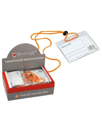 Ruban avec Identifiant Bismark Transparent (25 Unités)