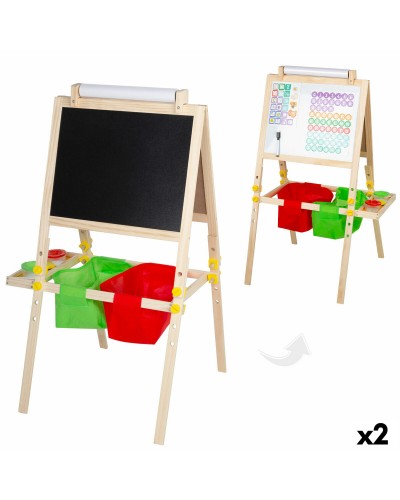 Tvåsidig skrivtavla Colorbaby 57 x 93 x 59 cm 2 antal