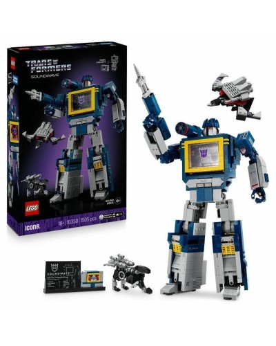 Byggklossespel Lego Transformers 10358 1505 Delar