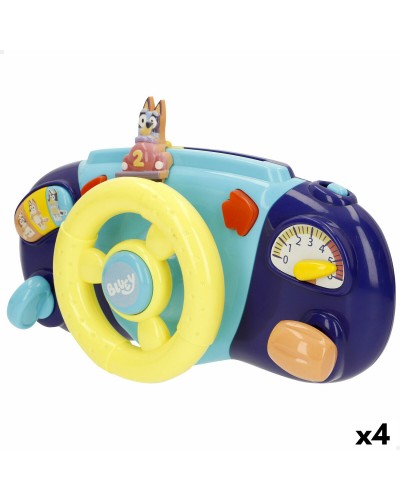 Lenkrad für Kinderwagen Bluey 26 x 16 x 7 cm (4 Stück)