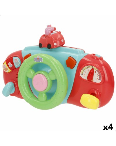 Volante per Passeggino Peppa Pig 26 x 17 x 7 cm (4 Unità)