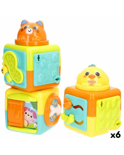 Pinottavat palikat Winfun 8,5 X 25 X 8,5 CM (6 osaa)