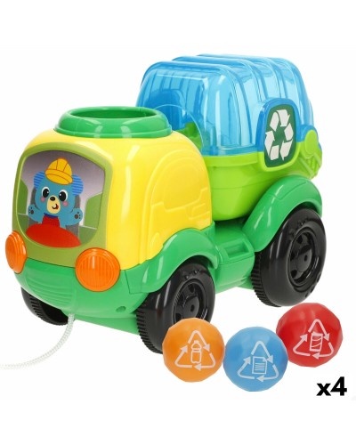 Giocattolo da trascinamento Winfun 25 x 17 x 12 cm (4 Unità)