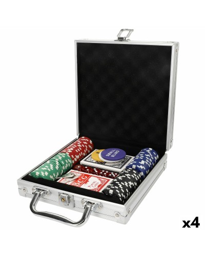 Pokerset Colorbaby 110 Onderdelen 4 Stuks