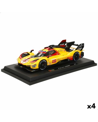 Auto Ferrari 28 x 7 x 12 cm (4 Stuks)