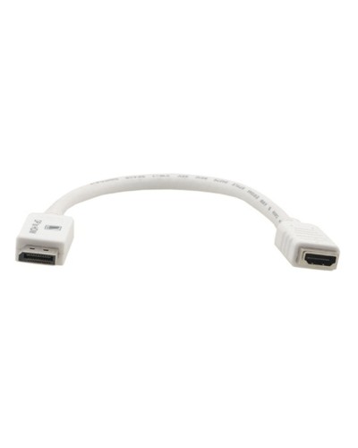 DisplayPort naar HDMI Kabel Kramer DP - HDMI 0.3m Wit 30 cm 300 cm