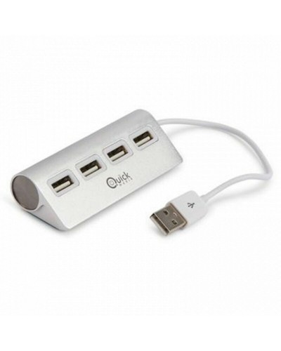 Hub USB 4 Ports Quick Media 222504 Apple HOT SWAPPABLE