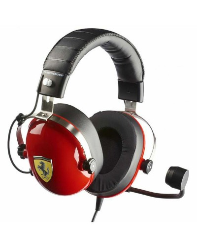 Casque avec Microphone Gaming Thrustmaster T.Racing Scuderia Ferrari Edition-DTS Rouge