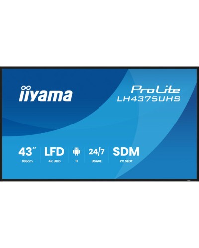 Monitor Iiyama LH4375UHS-B2AG 43" 4K Ultra HD LCD