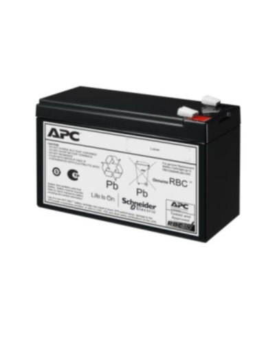 Akkua varten Keskeytymätön Virtalähdejärjestelmä Järjestelmä UPS APC APCRBC176 9 Ah 24 V