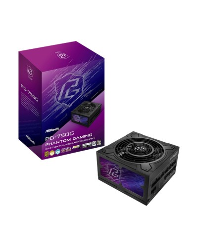 Strömtillförsel ASRock 90-UXP075-GFEAAB 750 W 80 Plus Gold