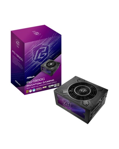 Fuente de Alimentación ASRock 90-UXP130-GFEAAB 1300 W 80 Plus Gold