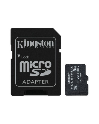 Micro SD Memory Card with Adaptor Kingston Industrial