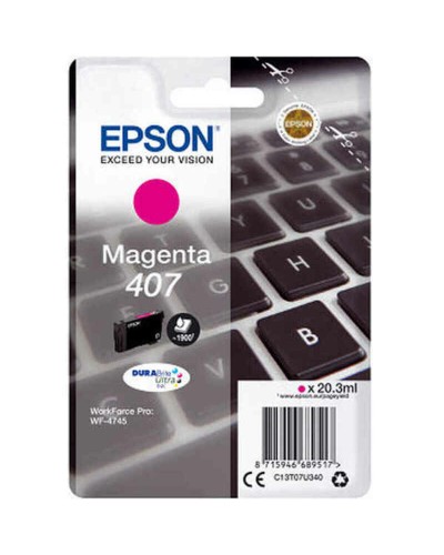 Original Tintenpatrone Epson C13T07U340 Magenta Türkis