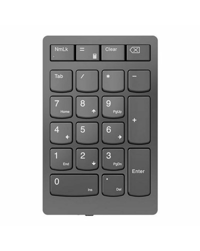 Teclado numérico Lenovo 4Y41C33791 Negro Gris