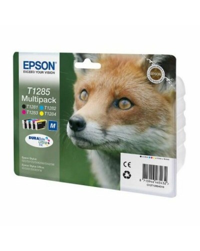 Alkunperäinen mustepatruuna Epson T1285 Musta Keltainen Syaani Magenta