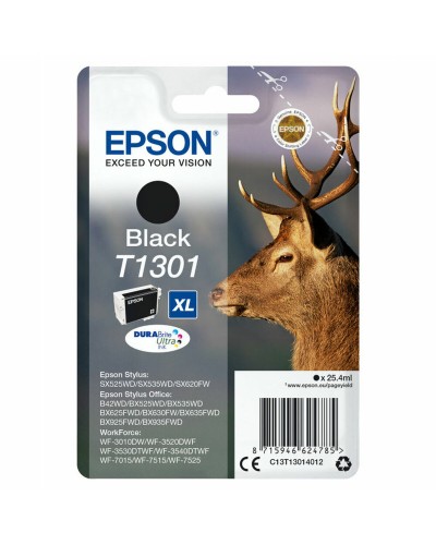 Cartuccia ad Inchiostro Originale Epson T1301 25,4 ml Nero